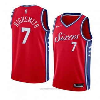 Camiseta Philadelphia 76ers Haywood Highsmith #7 Statement 2018 Rojo