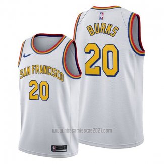 Camiseta Phoenix Suns Alec Burks #20 Classic 2019-20 Blanco