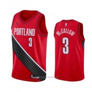 Camiseta Portland Trail Blazers C.j. Mccollum #3 Classic 2019-20 Rojo