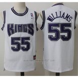 Camiseta Sacramento Kings Jason Williams #55 Retro Blanco