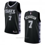 Camiseta San Antonio Spurs Josh Richardson #7 Statement 2022-23 Negro