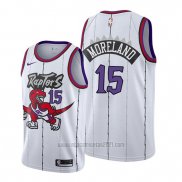 Camiseta Toronto Raptors Eric Moreland #15 Classic Edition 2019-20 Blanco