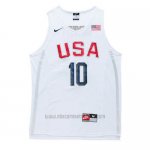 Camiseta USA 2016 Kobe Bryant #10 Blanco