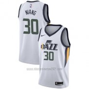 Camiseta Utah Jazz Georges Niang #30 Association 2017-18 Blanco