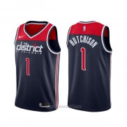 Camiseta Washington Wizards Chandler Hutchison #1 Association 2020-21 Azul