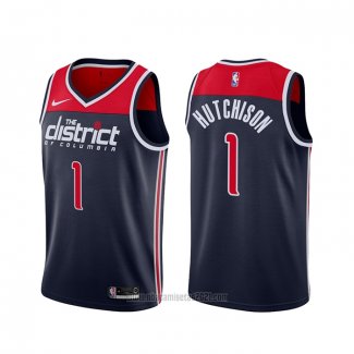 Camiseta Washington Wizards Chandler Hutchison #1 Association 2020-21 Azul