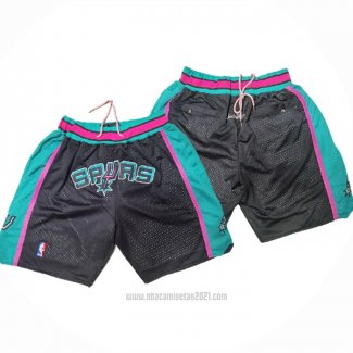 Pantalone San Antonio Spurs Just Don Negro