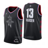 Camiseta All Star 2019 Houston Rockets James Harden #13 Negro