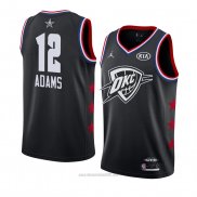 Camiseta All Star 2019 Oklahoma City Thunder Steven Adams #12 Negro