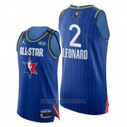 Camiseta All Star 2020 Western Conference Kawhi Leonard #2 Azul
