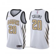 Camiseta Atlanta Hawks John Collins #20 Ciudad Blanco