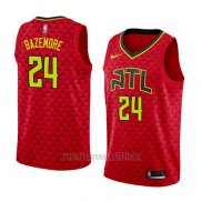 Camiseta Atlanta Hawks Kent Bazemore #24 Statement 2018 Rojo