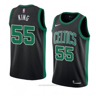 Camiseta Boston Celtics Nick King #55 Statement 2018 Negro