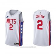 Camiseta Brooklyn Nets Blake Griffin #2 Classic 2022-23 Blanco