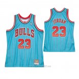 Camiseta Chicago Bulls Michael Jordan #23 Mitchell & Ness 1995-96 Azul