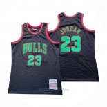 Camiseta Chicago Bulls Michael Jordan #23 Mitchell & Ness 1997-98 Negro