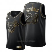 Camiseta Golden Edition Miami Heat Andre Iguodala #28 2019-20 Negro