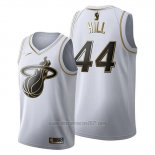 Camiseta Golden Edition Miami Heat Solomon Hill #44 2019-20 Blanco