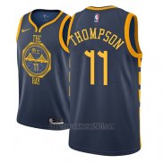 Camiseta Golden State Warriors Klay Thompson #11 2018-19 Azul