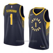 Camiseta Indiana Pacers Lance Stephenson #1 Icon 2018 Azul