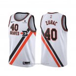 Camiseta Los Angeles Clippers Ivica Zubac #40 Classic Edition 2019-20 Blanco