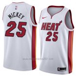 Camiseta Miami Heat Jordan Mickey #25 Association 2018 Blanco