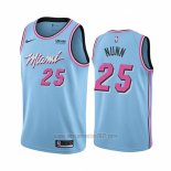 Camiseta Miami Heat Kendrick Nunn #25 Ciudad Edition Azul