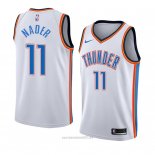 Camiseta Oklahoma City Thunderr Abdel Nader #11 Association 2017-18 Blanco