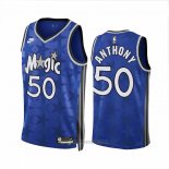 Camiseta Orlando Magic Cole Anthony #50 Classic 2023-24 Azul