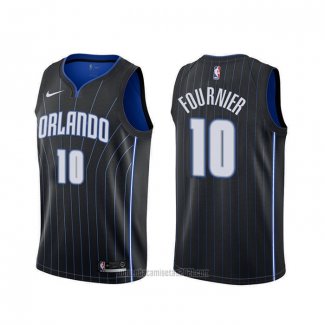 Camiseta Orlando Magic Evan Fournier #10 Statement Negro