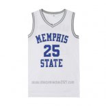 Camiseta Pelicula Memphis Hardaway #25 Blanco