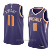 Camiseta Phoenix Suns Brandon Knight #11 Icon 2018 Violeta