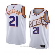 Camiseta Phoenix Suns Keita Bates-Diop #21 Association 2023-24 Blanco