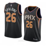 Camiseta Phoenix Suns Ray Spalding #26 Statement 2018 Negro
