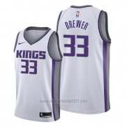 Camiseta Sacramento Kings Corey Brewer #33 Association Blanco