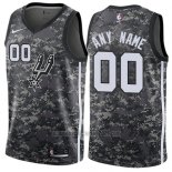 Camiseta San Antonio Spurs Personalizada Ciudad 17-18 Blanco