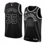 Camiseta San Antonio Spurs Romeo Langford #35 Classic 2022-23 Negro