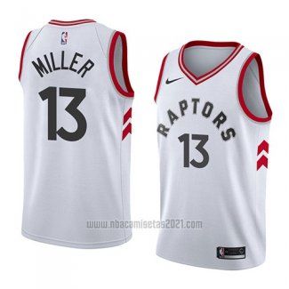 Camiseta Toronto Raptors Malcolm Miller #13 Association 2018 Blanco