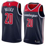 Camiseta Washington Wizards Jodie Meeks #20 Statement 2018 Negro