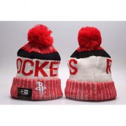 Gorro Beanie Houston Rockets Rojo Blanco