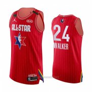 Camiseta All Star 2020 Boston Celtics Kemba Walker #24 Autentico Rojo