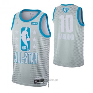 Camiseta All Star 2022 Cleveland Cavaliers Darius Garland #10 Gris