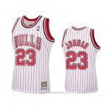 Camiseta Chicago Bulls Michael Jordan #23 Reload Hardwood Classics Blanco