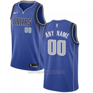 Camiseta Dallas Mavericks Personalizada 17-18 Azul