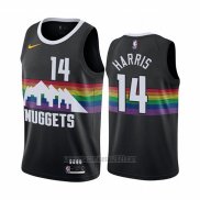Camiseta Denver Nuggets Gary Harris #14 Ciudad Negro
