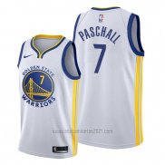 Camiseta Golden State Warriors Eric Paschall #7 Association Blanco