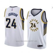 Camiseta Indiana Pacers Alize Johnson #24 Association 2018 Blanco