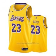 Camiseta Los Angeles Lakers Anthony Davis #23 Icon 2019-20 Amarillo