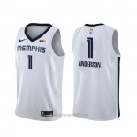 Camiseta Memphis Grizzlies Kyle Anderson #1 Association Blanco