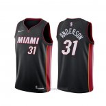 Camiseta Miami Heat Ryan Anderson #31 Icon Negro